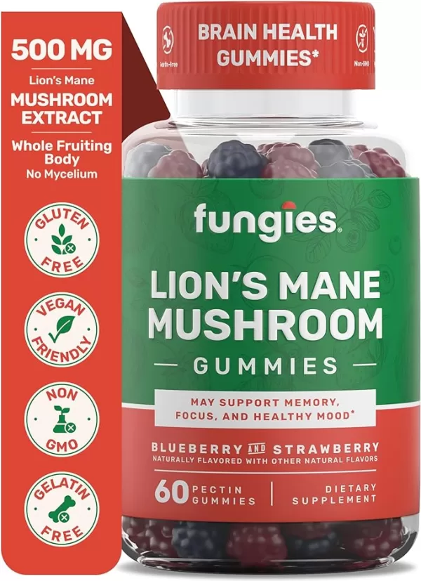 Lion's Mane Mushroom Gummies